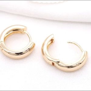 Gold Hoop Earrings
